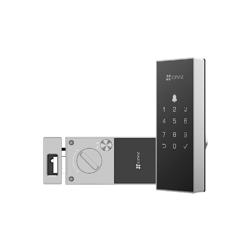 CERRADURA TIPO CERROJO SMART WIFI, TARJETA, HUELLA, CLAVE